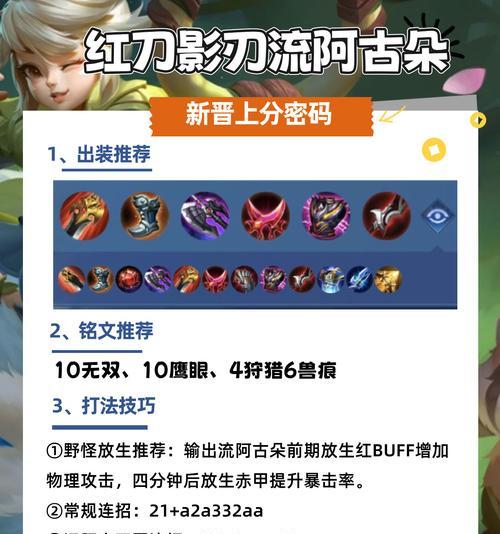 以娜可露露铭文出装技巧攻略（打造无敌的娜可露露，铭文出装一网打尽！）