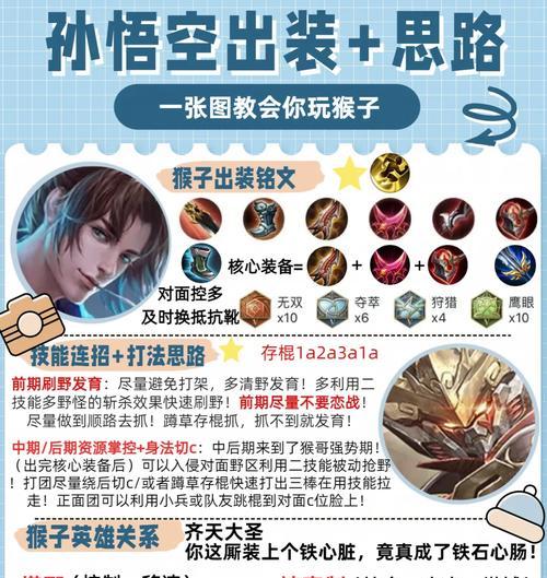 孙膑净化出装铭文搭配攻略（挑战对手，以净化孙膑登顶！）