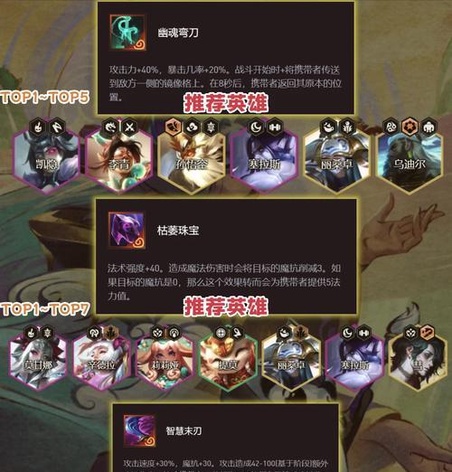 金铲铲星界龙神出装攻略（掌握关键装备打造无敌龙神）